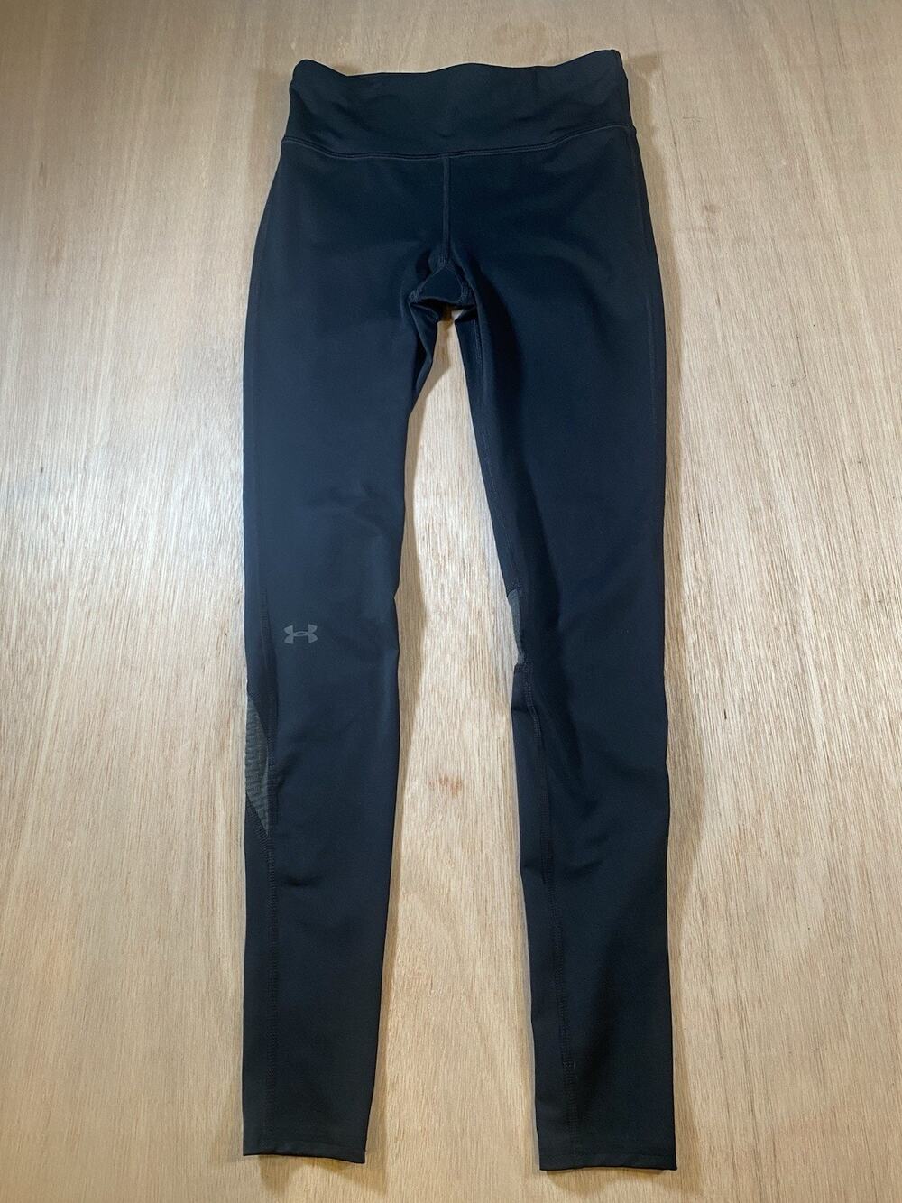 Under Armour Women’s Leggings Black Compression Heatgear Mid Rise Size XS